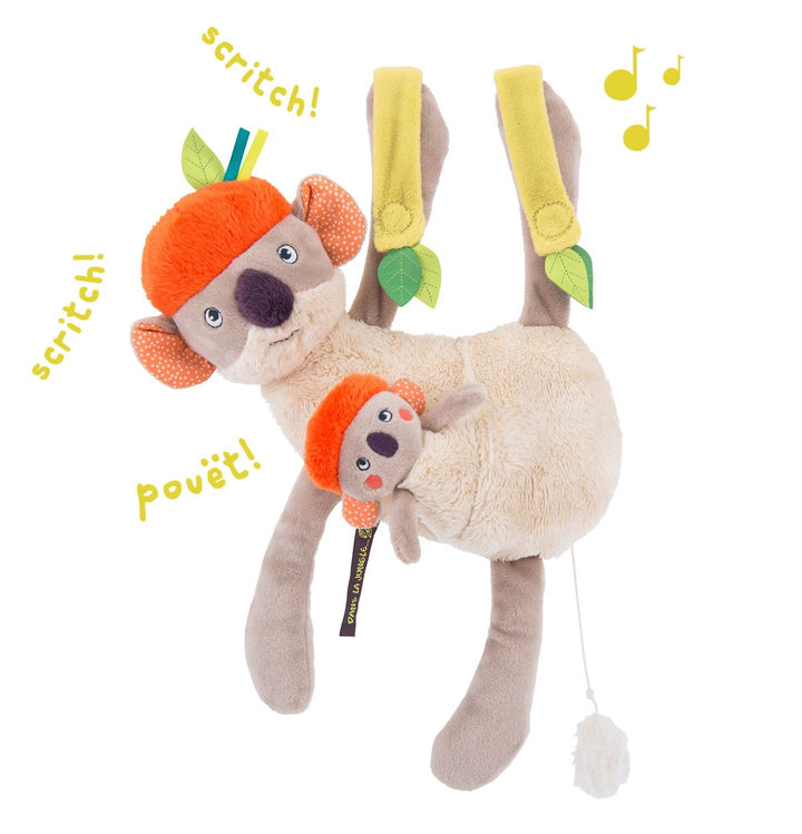 Moulin Roty | Peluche musicale carillon da appendere Koala, Dans la Jungle