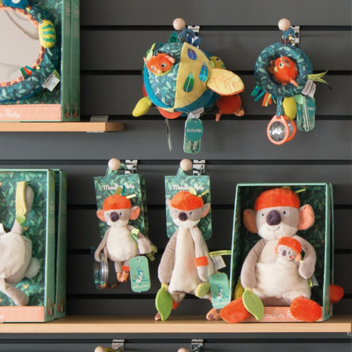 Moulin Roty | Sonaglio anello con perline koala, Dans la Jungle