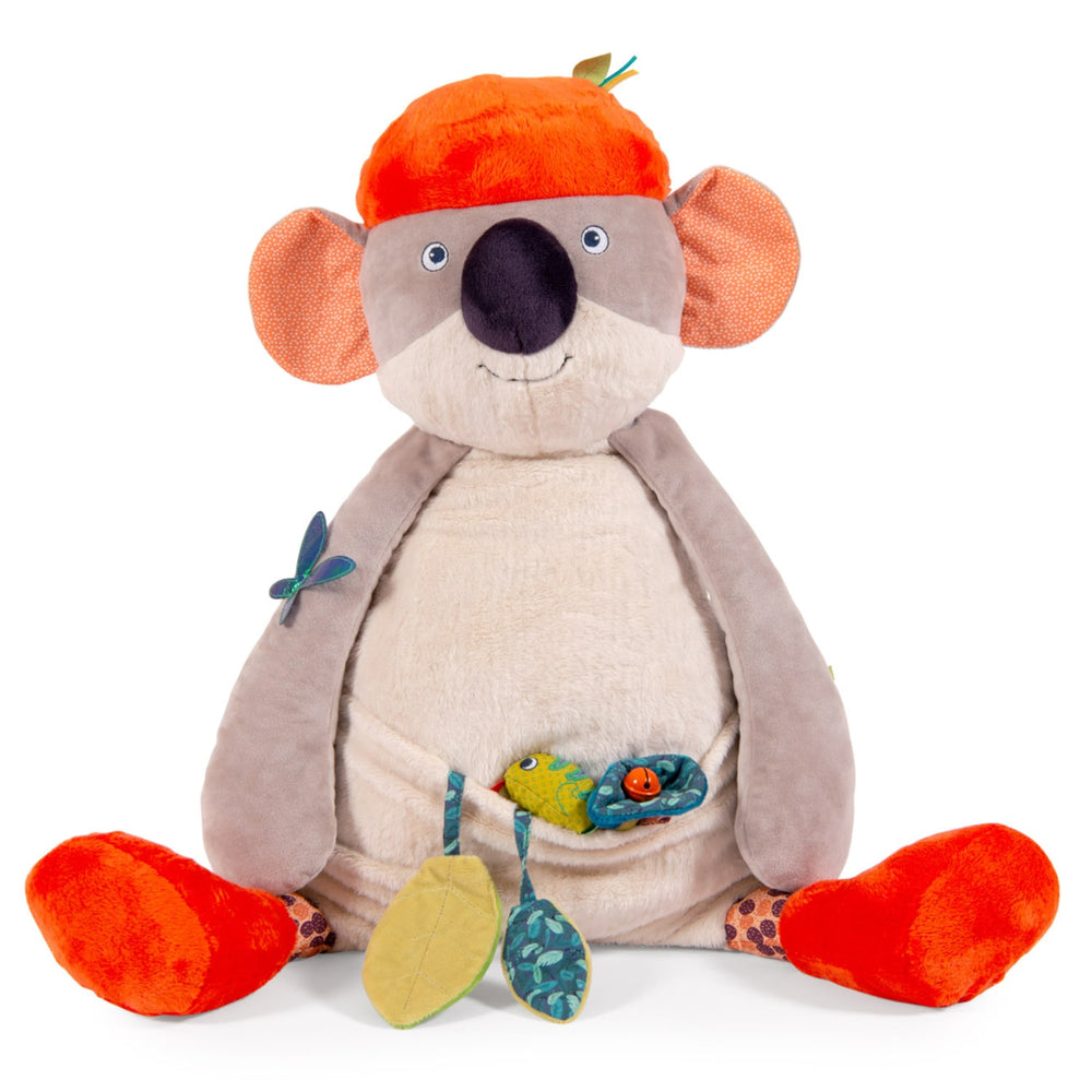 Peluche Gigante Koco Koala Attività 74cm Dans la Jungle Moulin Roty 668090