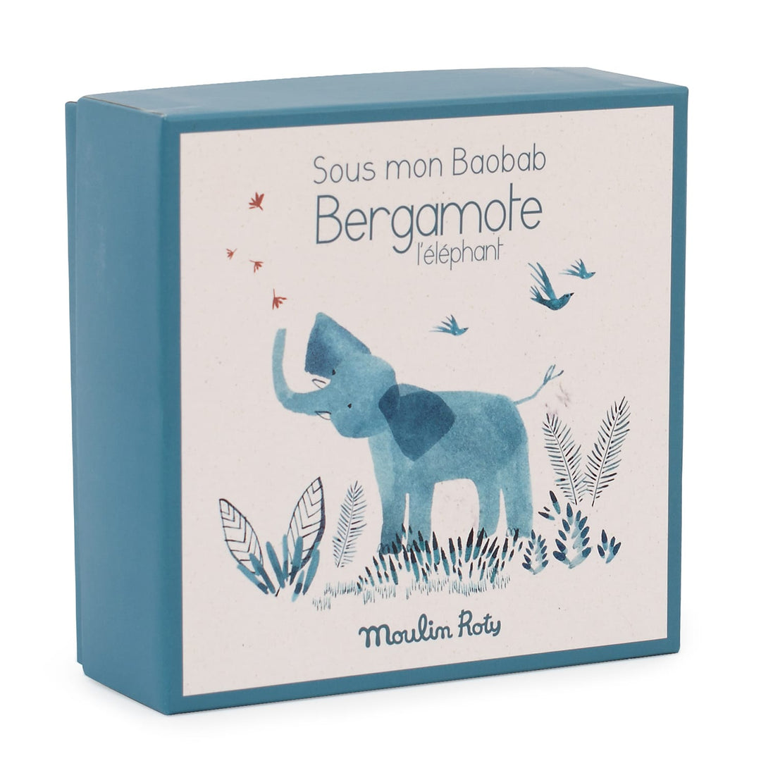 DouDou Porta Ciuccio Bergamote Elefante | Moulin Roty 669016