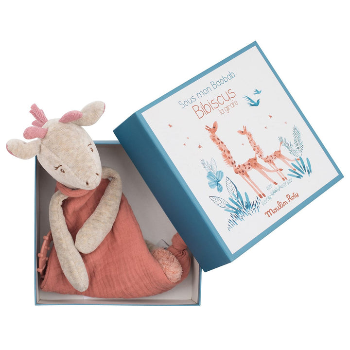 DouDou Porta Ciuccio Bibiscus la Giraffa | Moulin Roty 669017