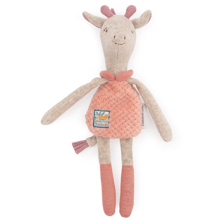 Doudou Sonaglio Giraffa Bibiscus 34cm | Moulin Roty | 669025 Sous mon Baobab