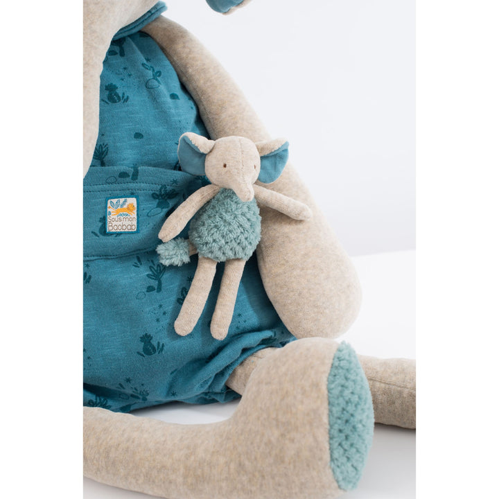 Moulin Roty | Peluche Gigante Elefante Bergamote 88 cm Sous mon Baobab