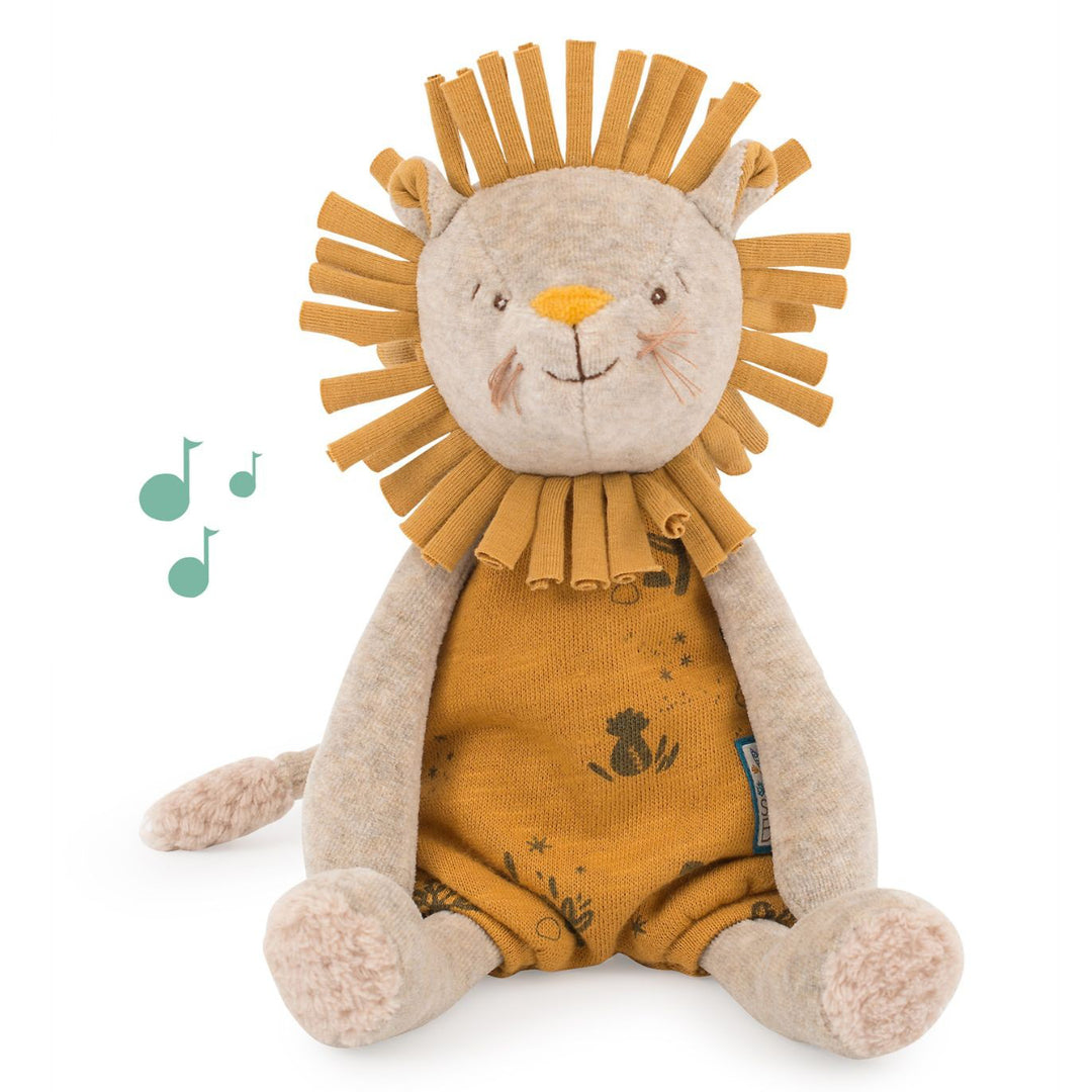 Peluche Musicale - Carillon Leone Paprika 28cm | Moulin Roty | 669041