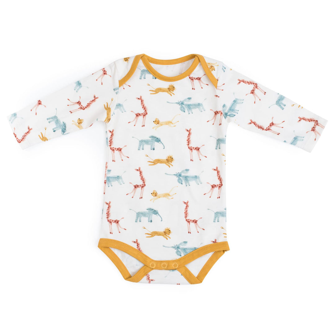 Moulin Roty | Body Neonato Bergamote Cotone Savana Sous mon Baobab