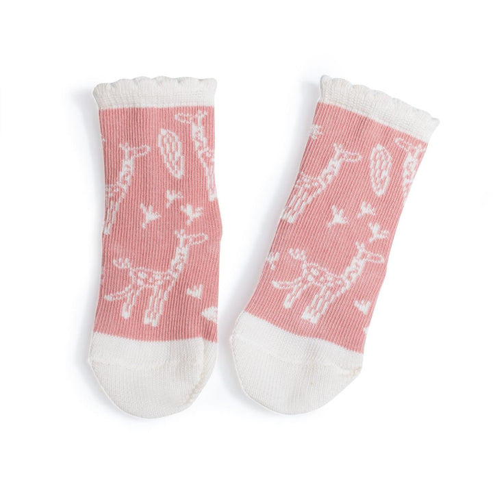 Moulin Roty | Calzini Giraffa 6m-36m Baba, Sous mon Baobab Bimba