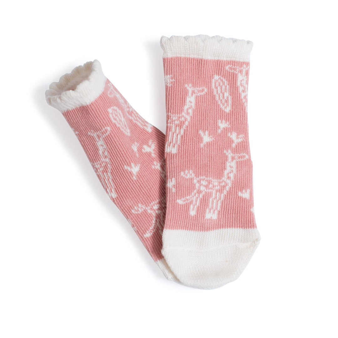 Moulin Roty | Calzini Giraffa 6m-36m Baba, Sous mon Baobab Bimba