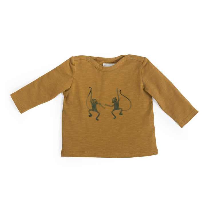 Moulin Roty | Celestin Maglietta in Cotone Bronzo Sous mon Baobab