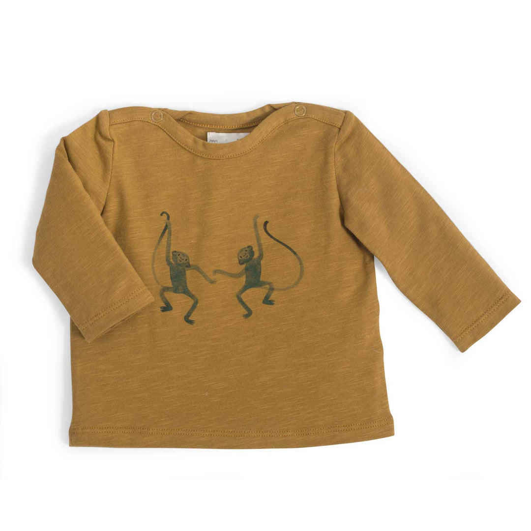 Moulin Roty | Celestin Maglietta in Cotone Bronzo Sous mon Baobab