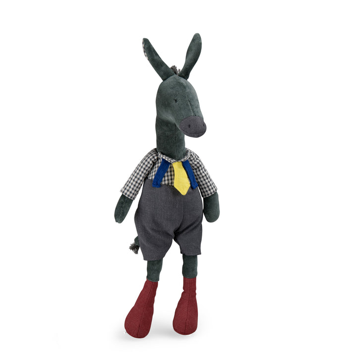 Moulin Roty | Pupazzo Anatole l’Asino, 49cm, Pomme des Bois