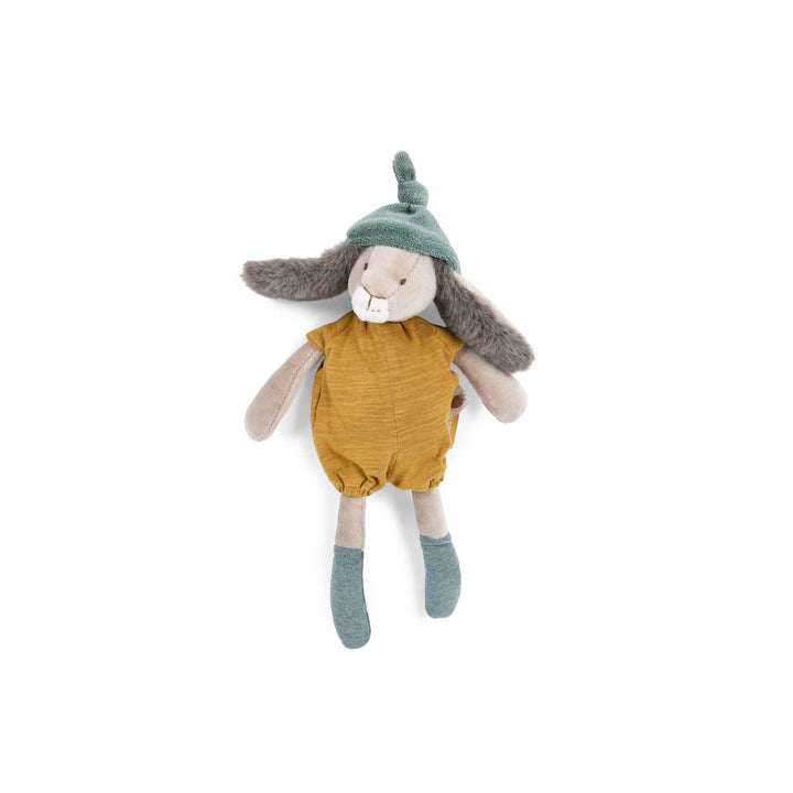 Moulin Roty | Peluche piccolo coniglietto ocra, Trois petits lapins