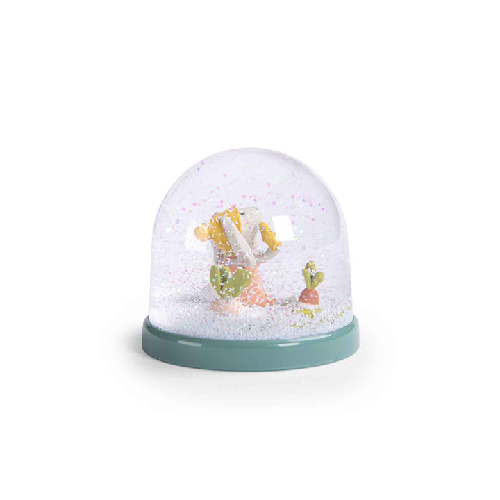 Moulin Roty | Palla di neve coniglietto e riccio, Trois petits lapins
