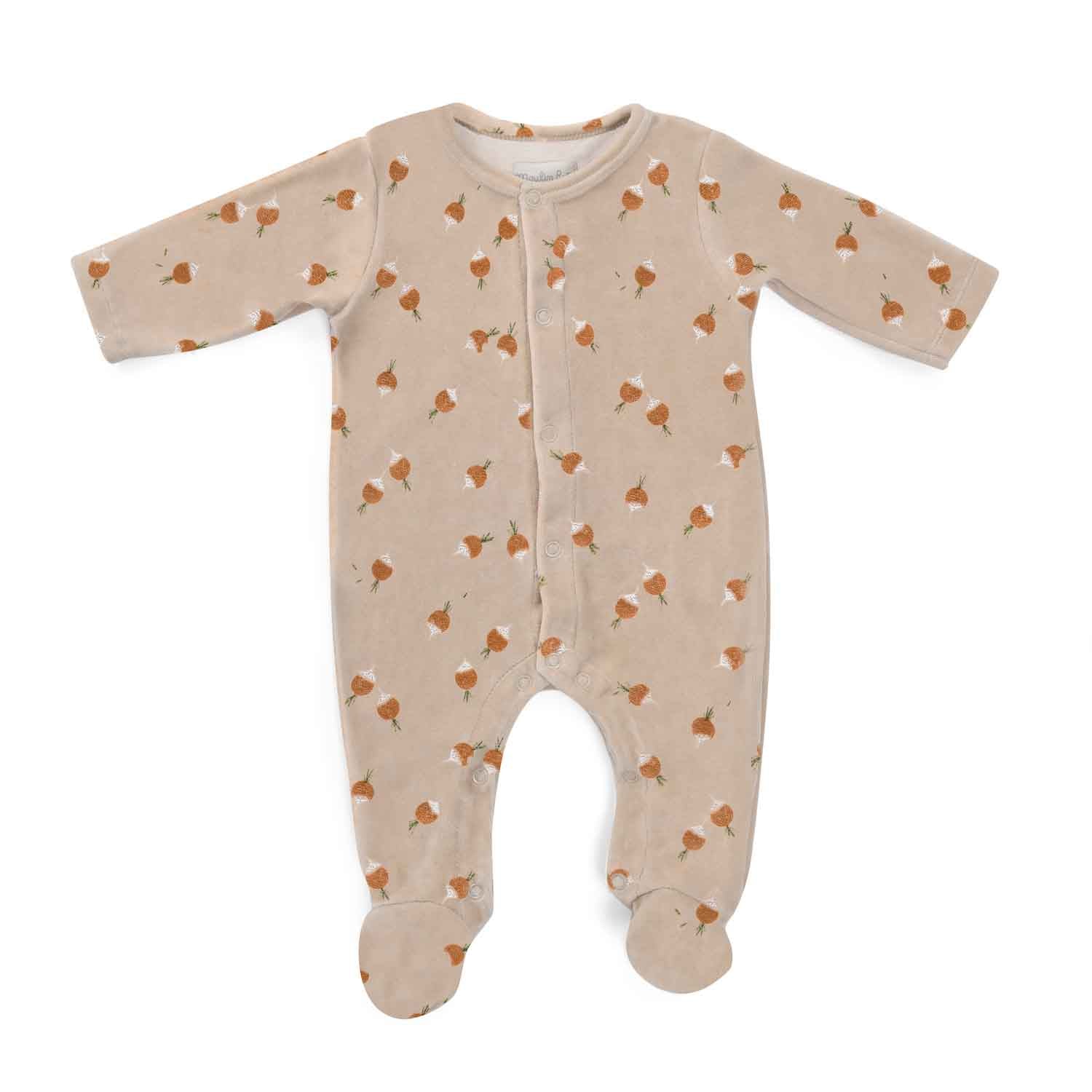 Moulin Roty | Tutina intera beige ciniglia, Trois petits lapins