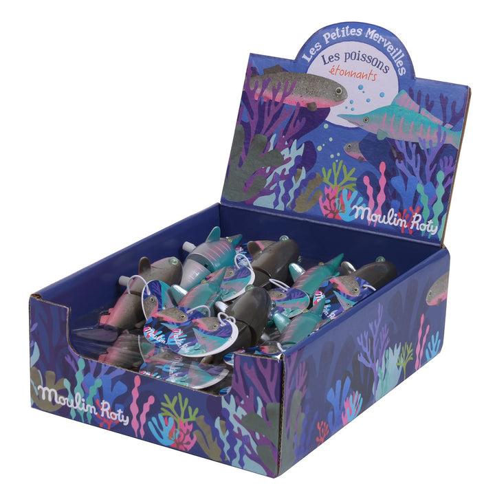Pesci a carica - Gioco da Bagno per Bambini, 11cm | Moulin Roty