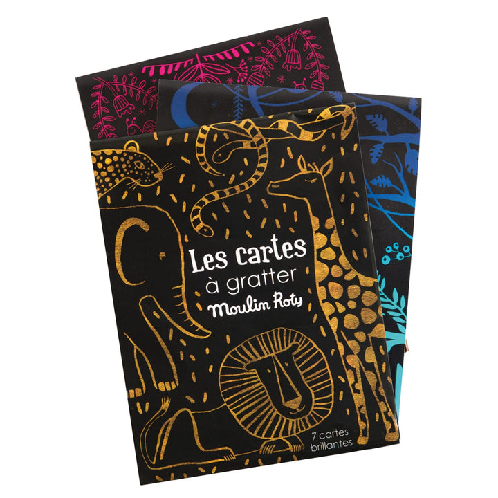 Cartoline da Grattare, Fluo, Metalli, Notturno, Les Petites Merveilles