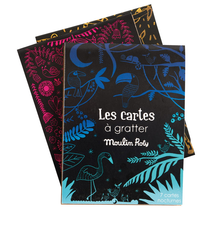 Cartoline da Grattare, Fluo, Metalli, Notturno, Les Petites Merveilles