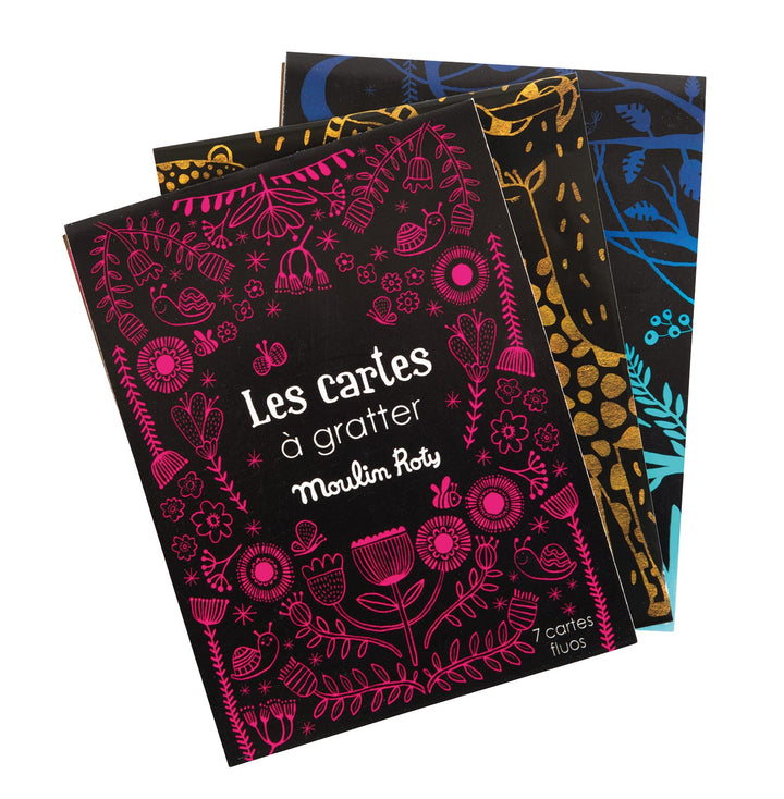 Cartoline da Grattare, Fluo, Metalli, Notturno, Les Petites Merveilles