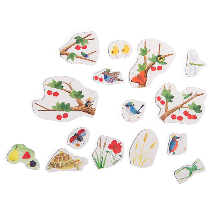 Calendario Magnetico delle Stagioni Italiano, Le Jardin | Moulin Roty 712401