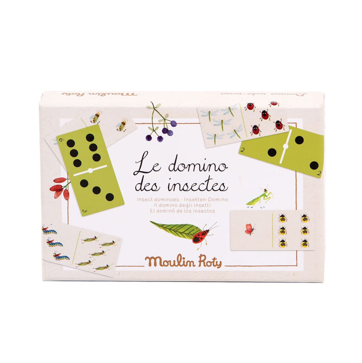 Gioco Domino degli Insetti Fronte-Retro Le Jardin Moulin Roty 712421