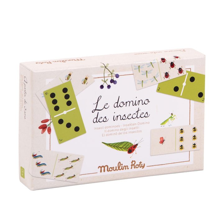 Gioco Domino degli Insetti Fronte-Retro Le Jardin Moulin Roty 712421