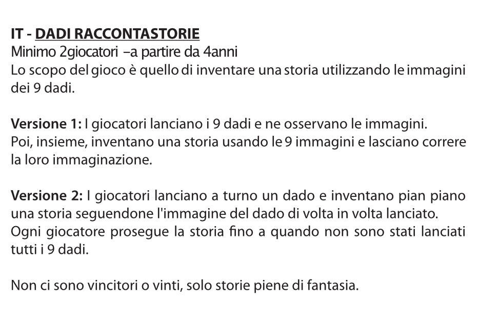 Dadi raccontastorie