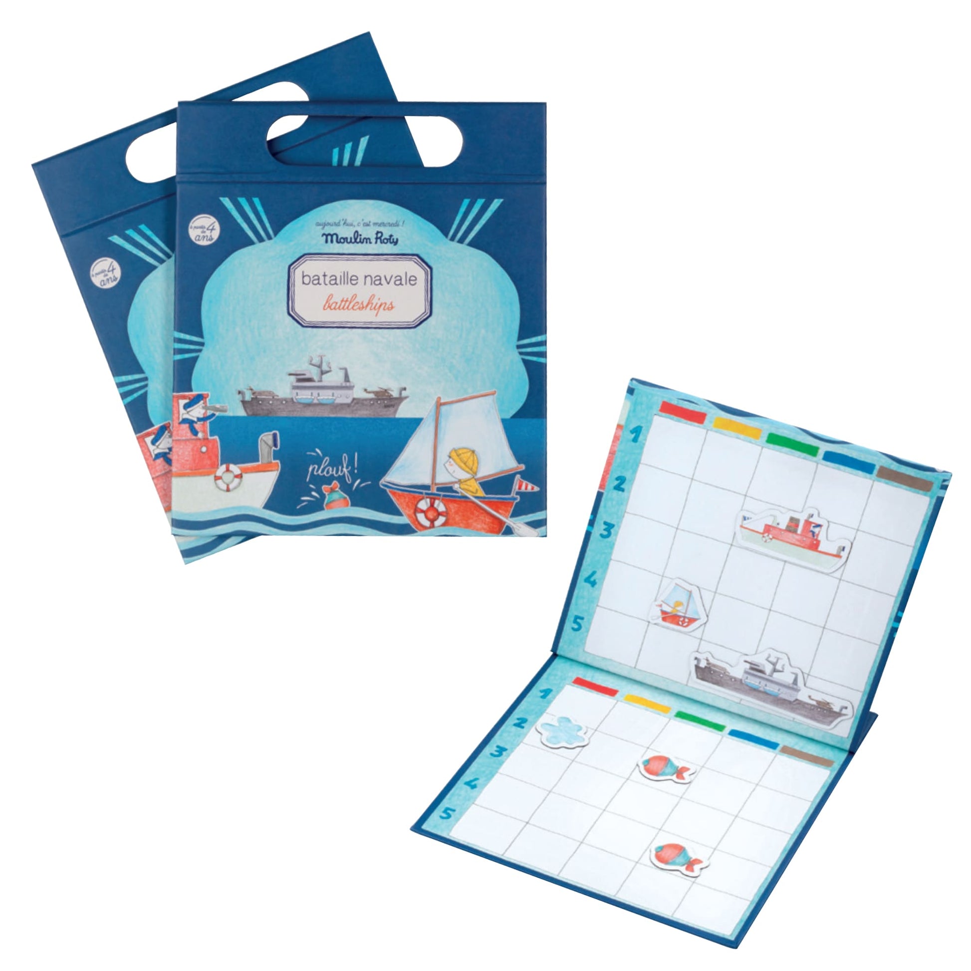 Moulin Roty | Battaglia Navale Gioco Magnetico 713125