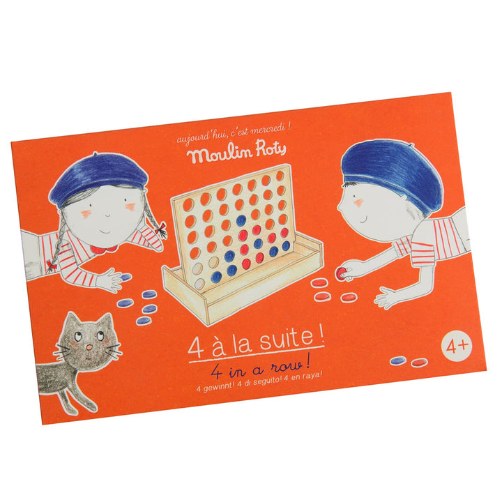 Gioco Forza Quatro in Legno per Bambini | Moulin Roty 713150