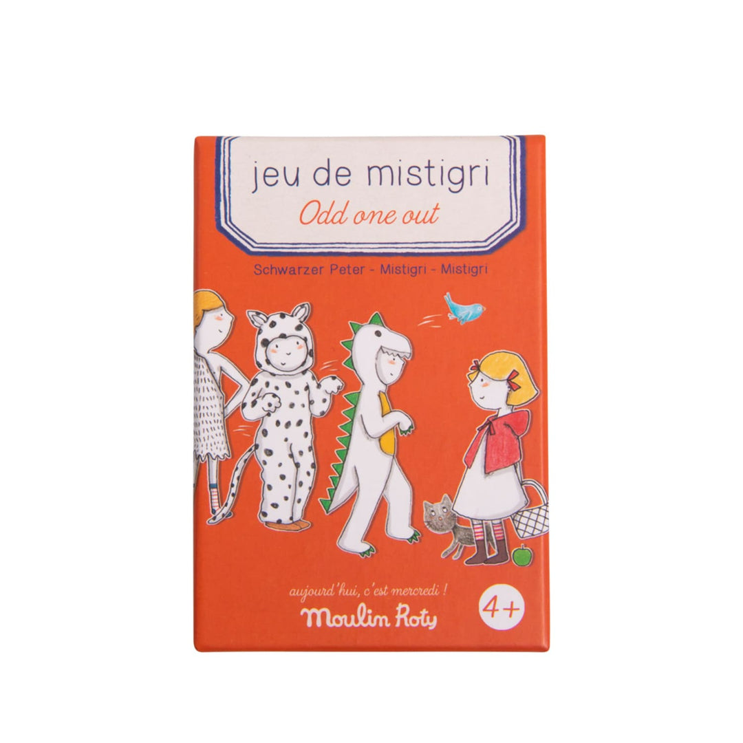 Moulin Roty Gioco di Carte Mistigri 4 anni+ Aujourd'hui c'est Mercredi