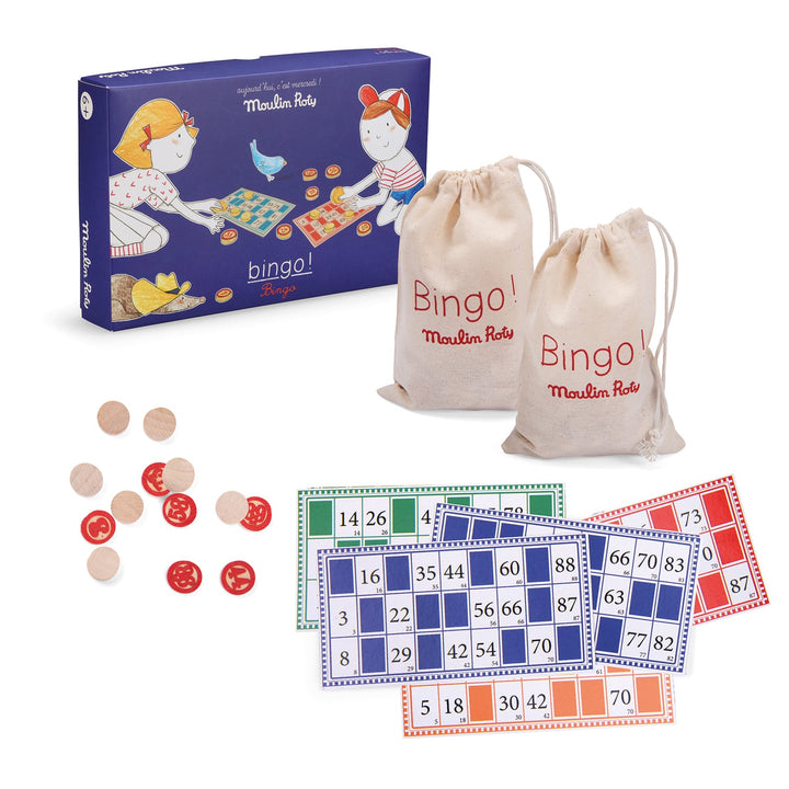 Moulin Roty | Gioco Bingo per bambini, Aujourd'hui c'est Mercredi