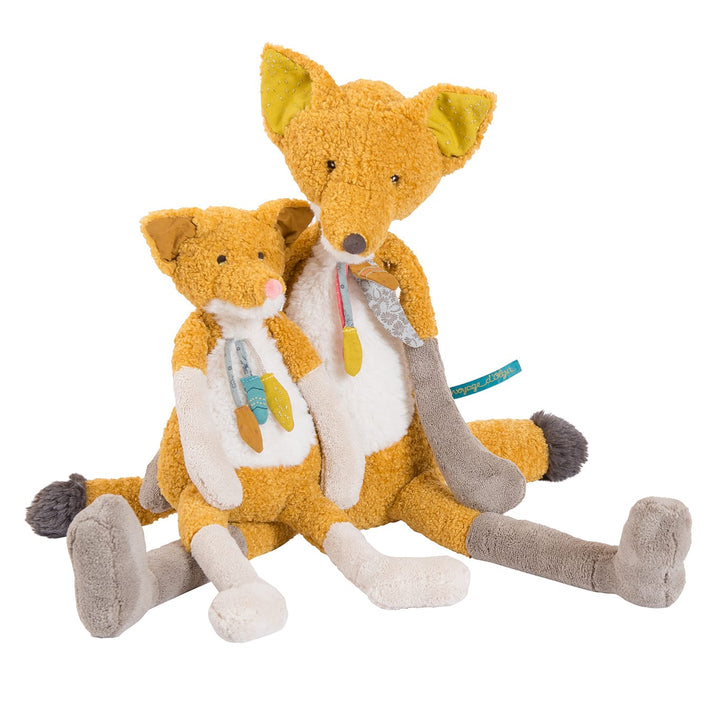 Peluche Volpe Chaussette Grande 56cm | Moulin Roty Le Voyage d'Olga 714024