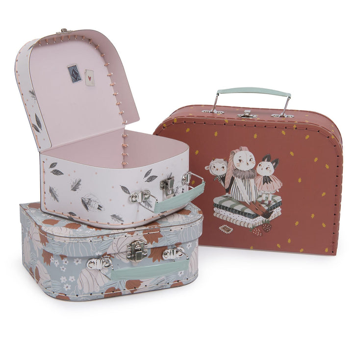 Set 3 Valigette Vuote per Bambini | Moulin Roty 715150 Après la Pluie