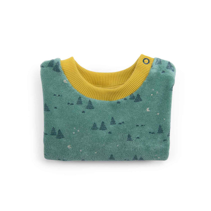 Moulin Roty | Felpa in spugna bouclè foresta, Gaetan