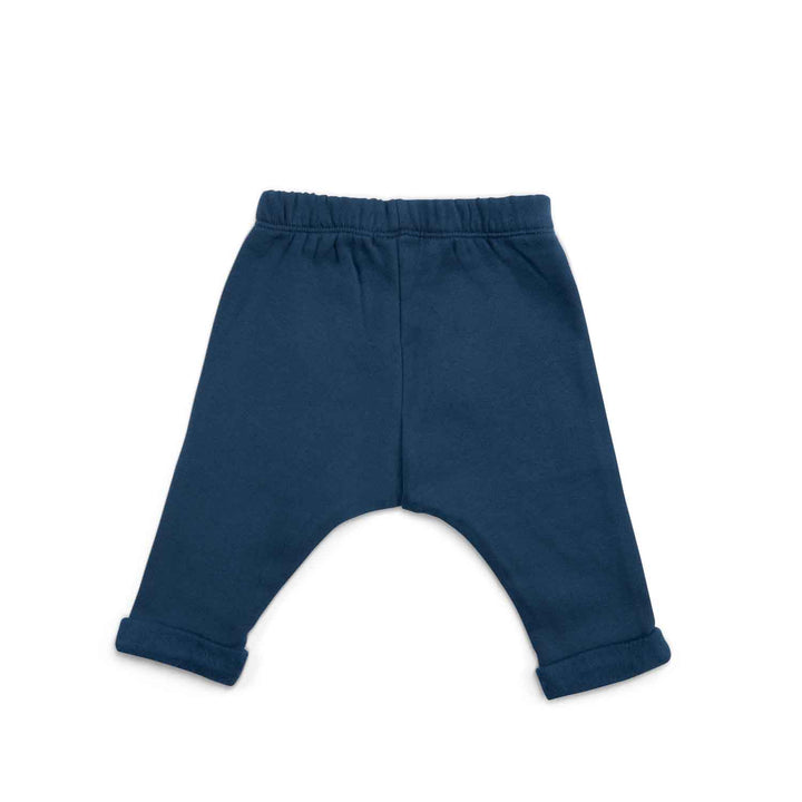 Moulin Roty | Pantaloni harem felpati blu notte, Gaspard