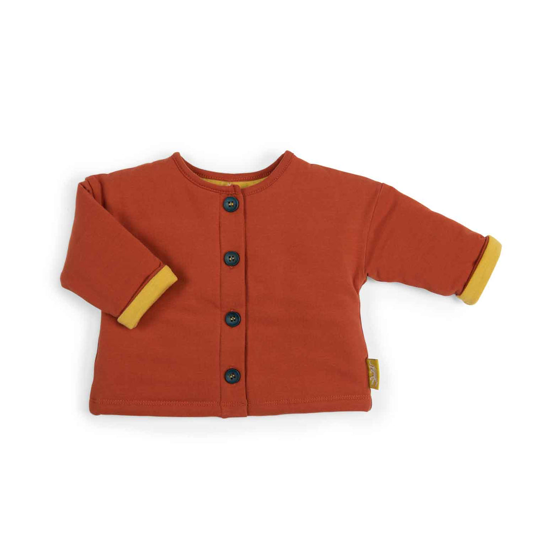 Moulin Roty | Giacca imbottita rosso mattone, Gaby