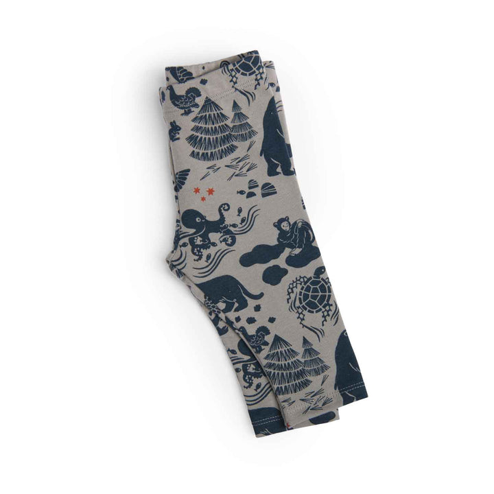 Moulin Roty | Leggings cotone caldo animali selvaggi, Gil