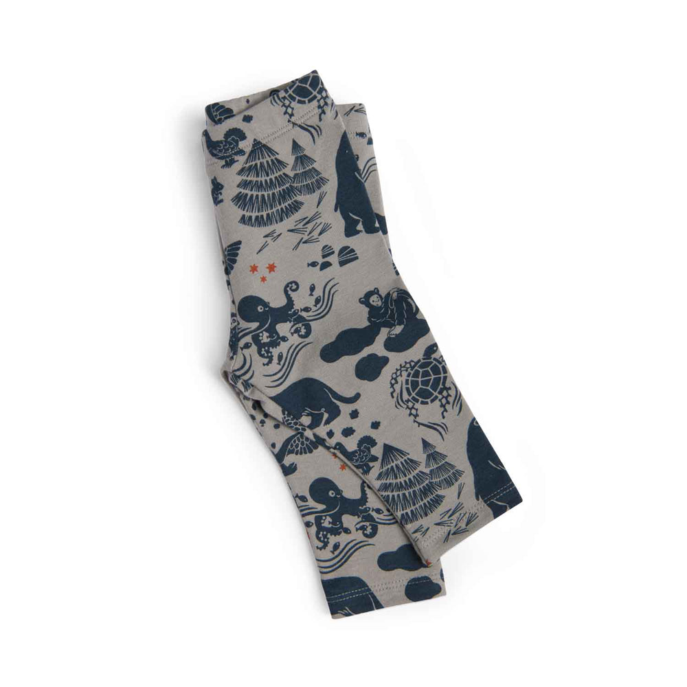 Moulin Roty | Leggings cotone caldo animali selvaggi, Gil