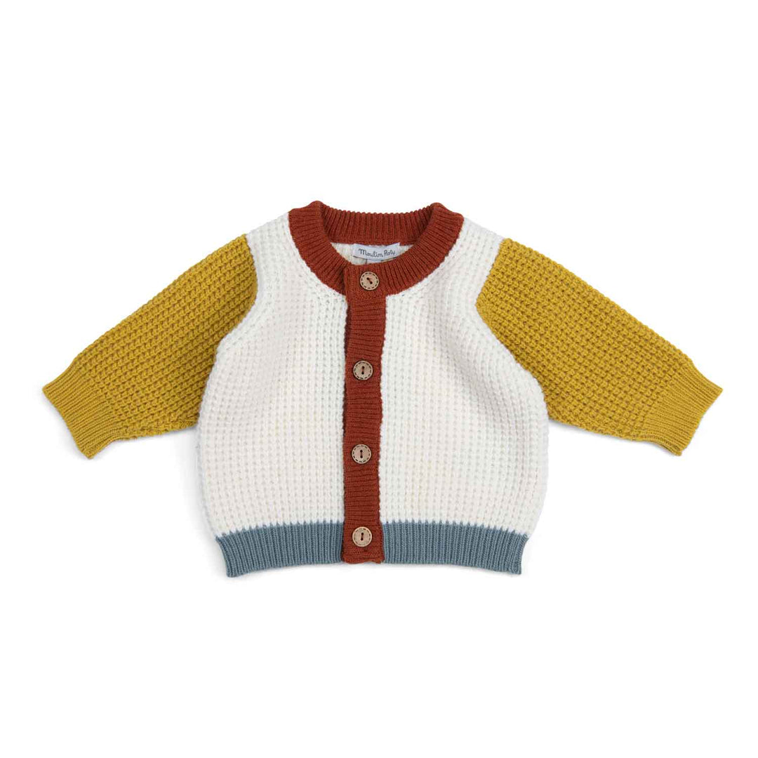 Moulin Roty | Cardigan misto lana cotone, Georges