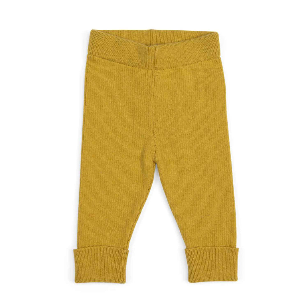 Moulin Roty | Pantaloni misto lana cotone giallo curry, Guillain