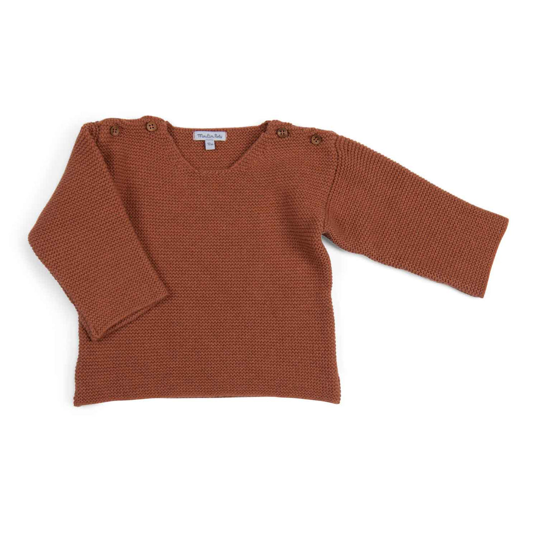 Moulin Roty | Maglione rosso mattone, Guillem