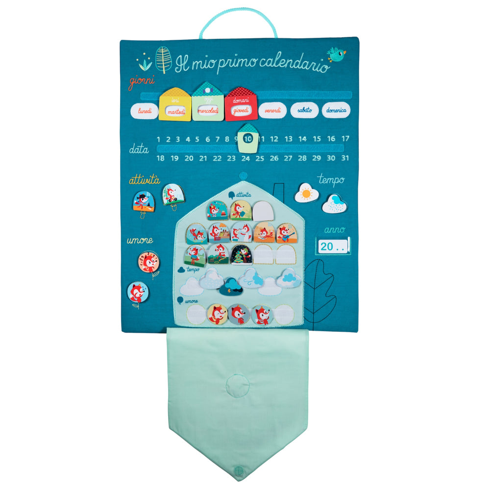 Il mio primo Calendario in Stoffa per Bambini | Lilliputiens 83072