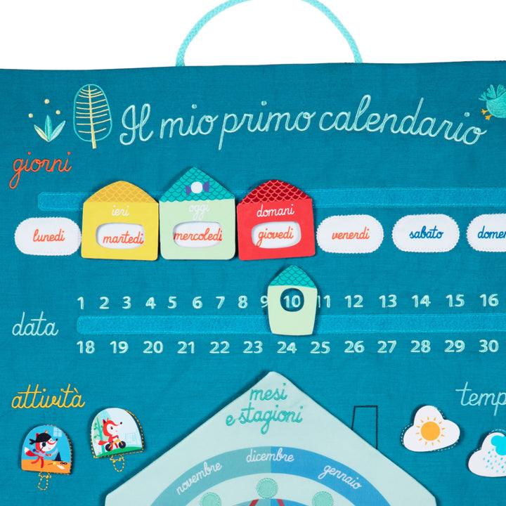Il mio primo Calendario in Stoffa per Bambini | Lilliputiens 83072