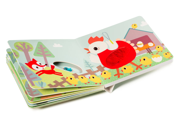 Libro Tattile e Sonoro Animali della Fattoria 10m+ | Lilliputiens 83152