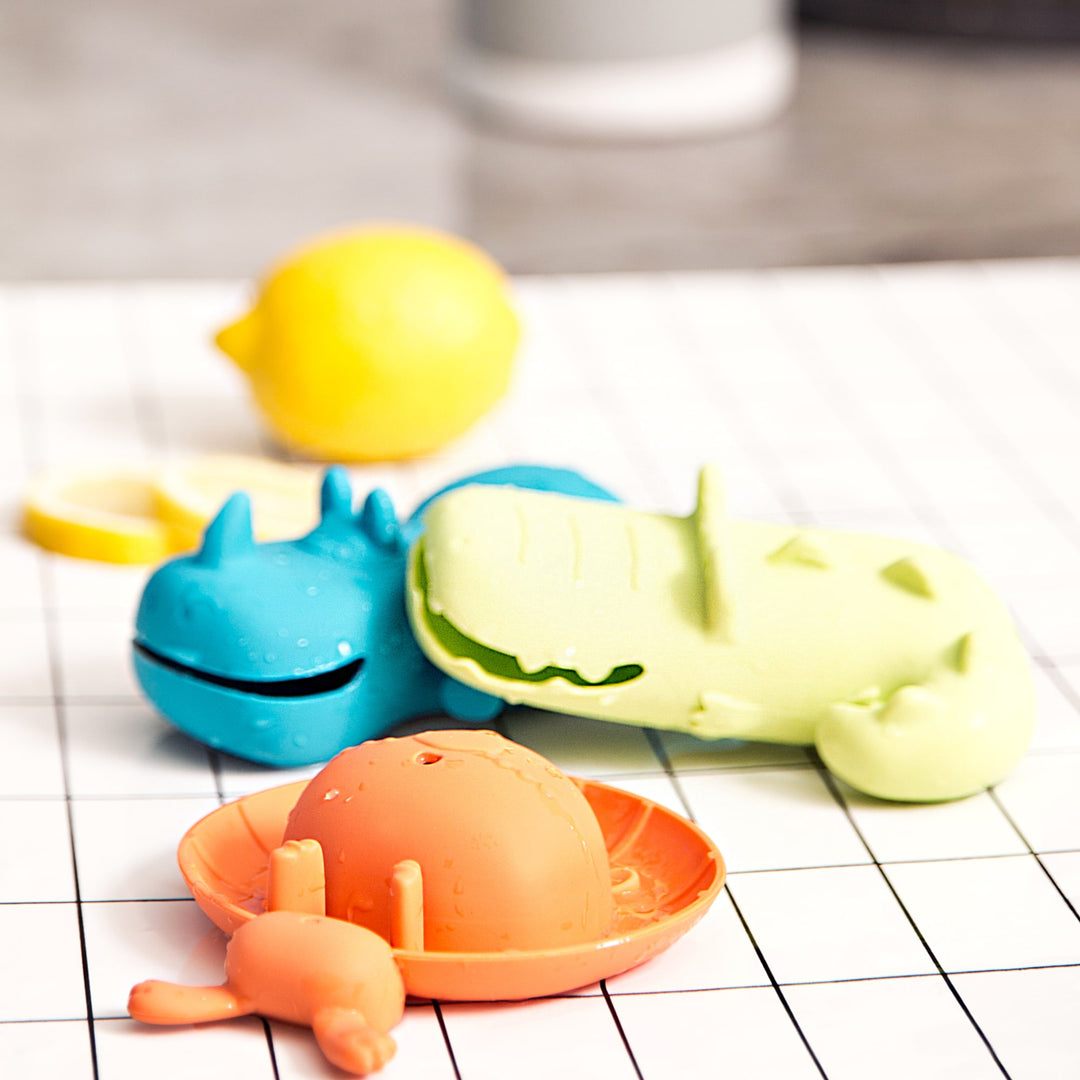 Coccodrillo Galleggiante in Silicone Gioco da Bagno | Lilliputiens 83199