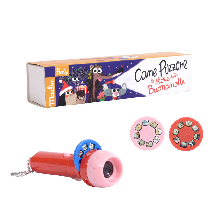 Lampada Proietta Storie della Buonanotte Cane Puzzone | Moulin Roty 894362