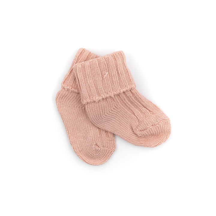 Bamboom | Calze spesse bebè in bambù Rosa cipria