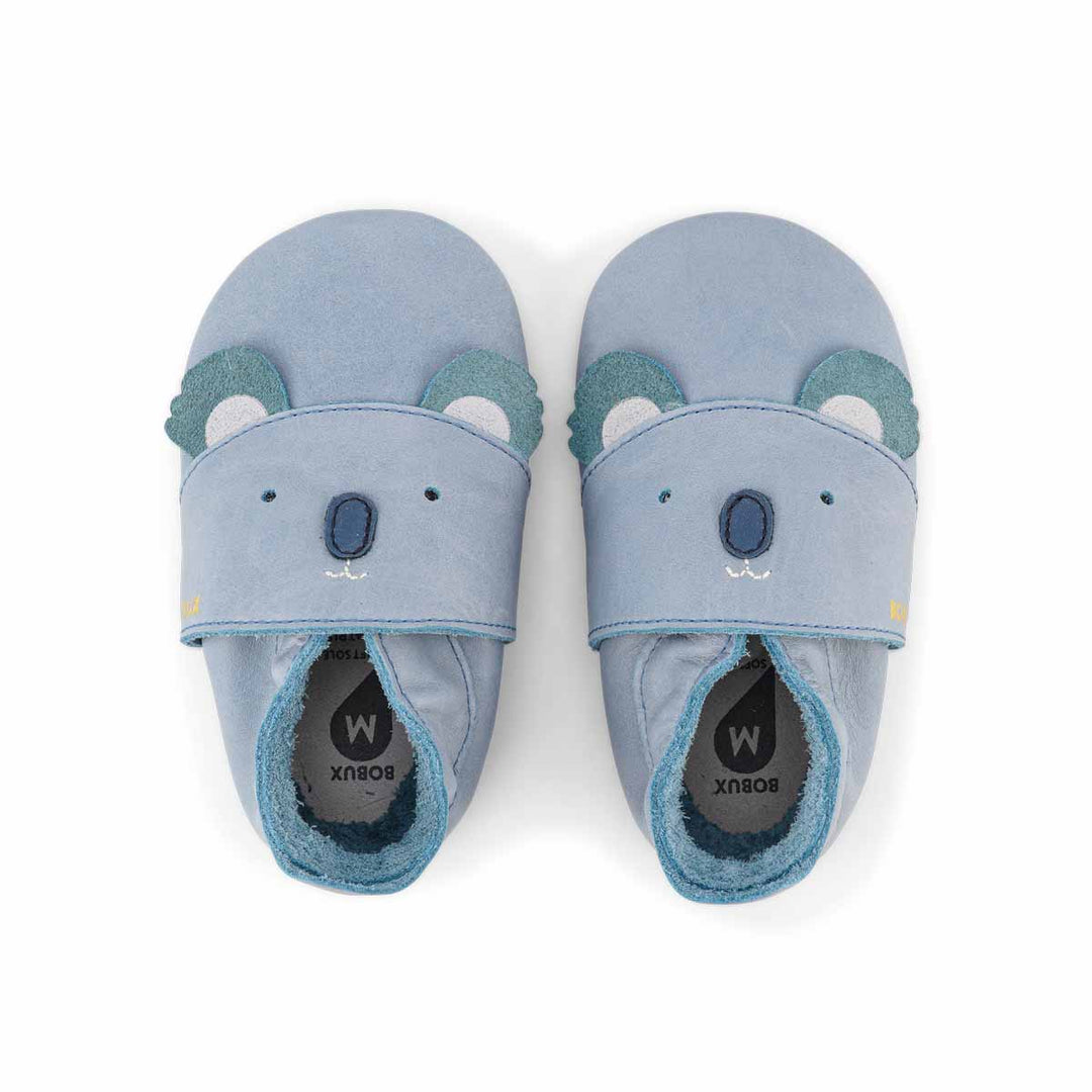 Scarpa Soft Sole Koko Slate Koala Blu Grigio | BOBUX Bo Buddies