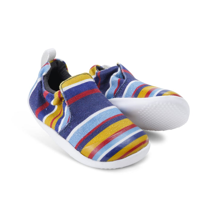 Bobux | Scarpa Camminata Assistita Scamp Xplorer Navy Stripe