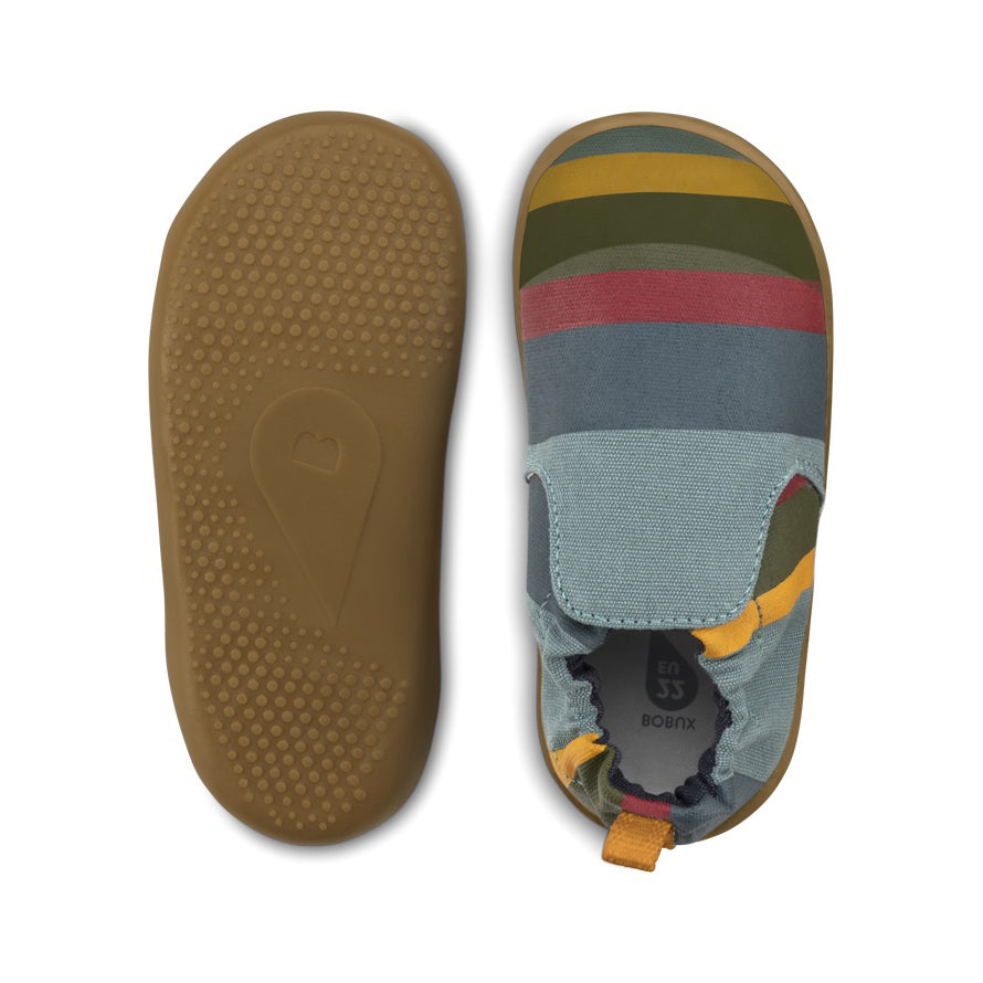 Bobux | Scarpa da interno Indie Junior Slate Seaside, Indoor Xplorer