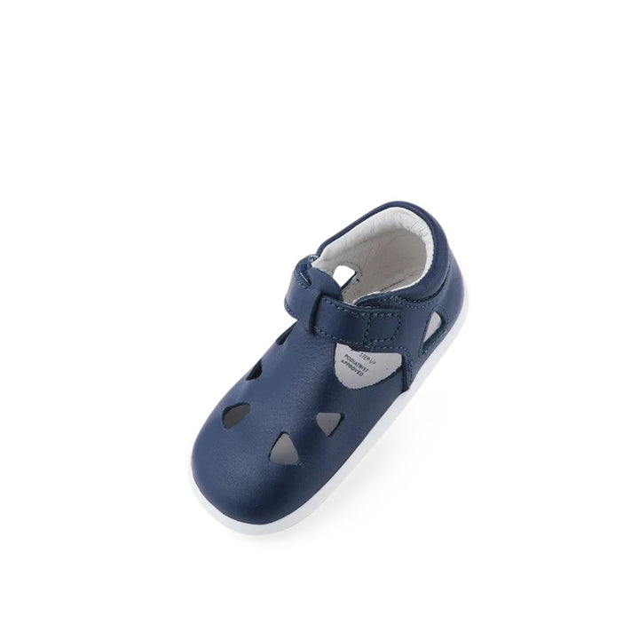 Bobux | Sandali in pelle per bambini, Step Up Zap Navy