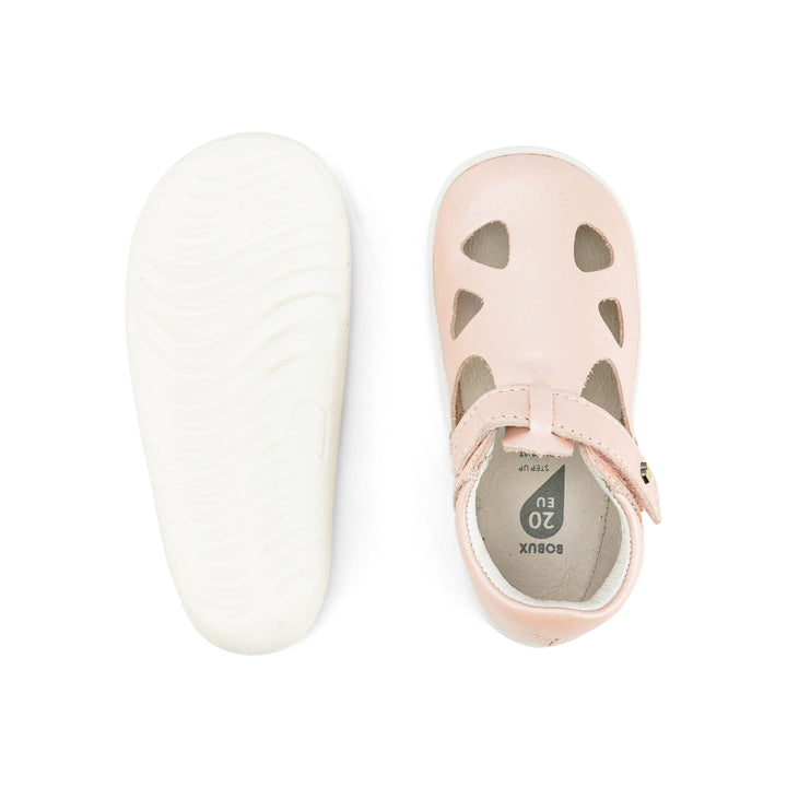 Bobux | Sandali in pelle per bambini, Step Up Zap Rosa Seashell